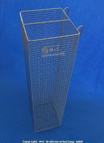Katheterkorb mit Sonderma�en: 200 x 150 x 720 mm hoch                                       .                                 .